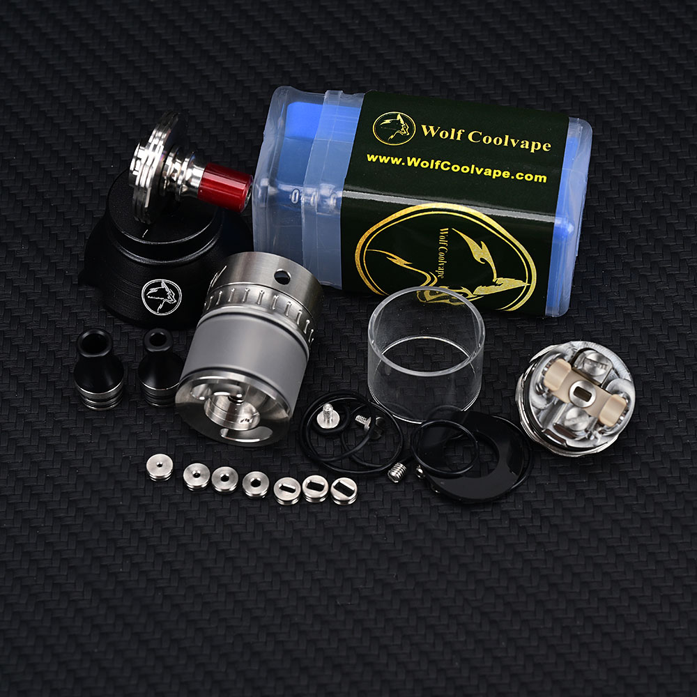 Wolfcoolvape NOLA RTA Rebuilda - Vaping Air review and price