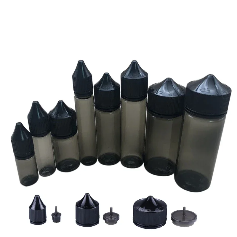 5Pcs 10/15/30/60/100/120ml Bla - Juice Bottle Dropper review and price