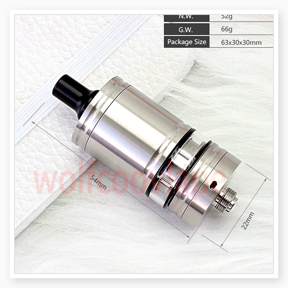 Wolfcoolvape Lindy RTA 5ml Tan - Vaping Air review and price