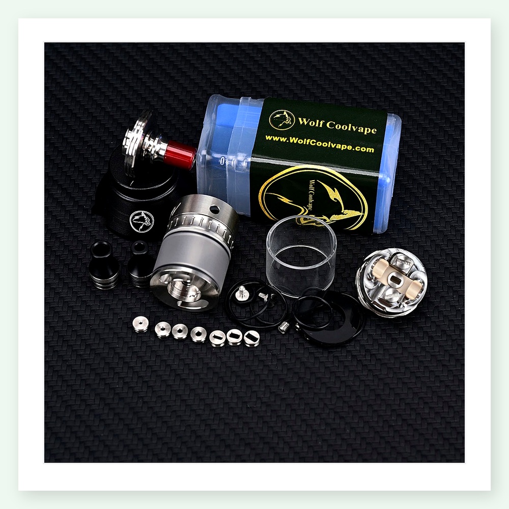 Wolfcoolvape NOLA RTA 3.2ml Re - Vaping Air review and price