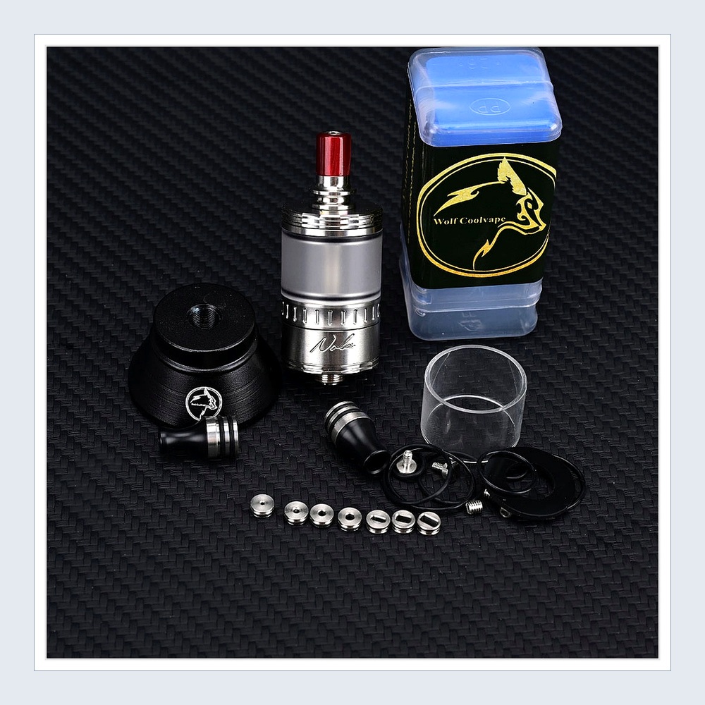 Wolfcoolvape NOLA RTA 3.2ml Re - Vaping Air review and price
