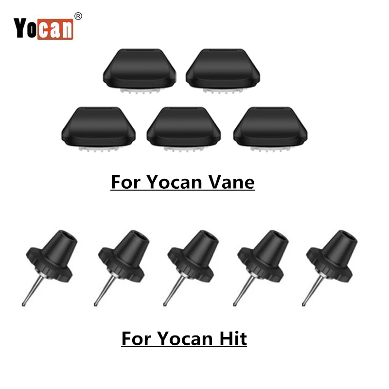 5pcs/pack Original Yocan Hit / - Dry Herb Vaping Accessories review and price