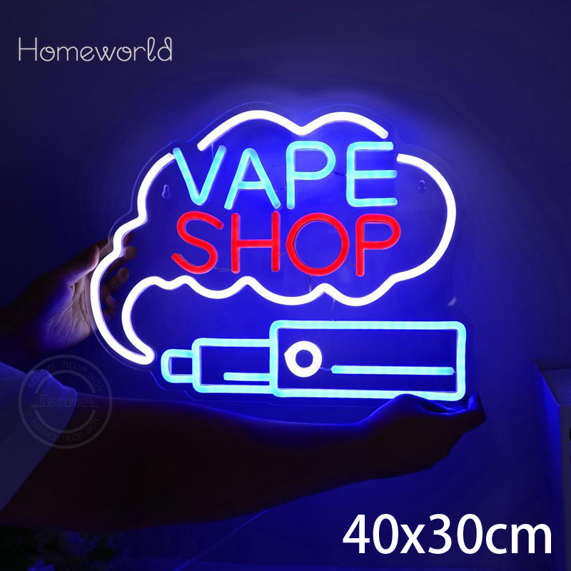 VAPE Shop Neon Sign for Smoke  - Vaping Store review and price