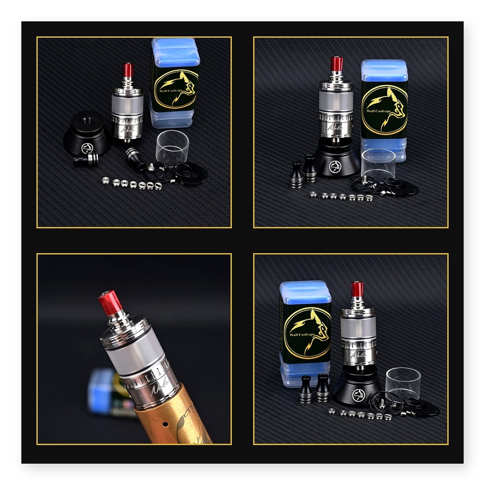 Wolfcoolvape NOLA RTA 3.2ml Re - Vaping Air review and price