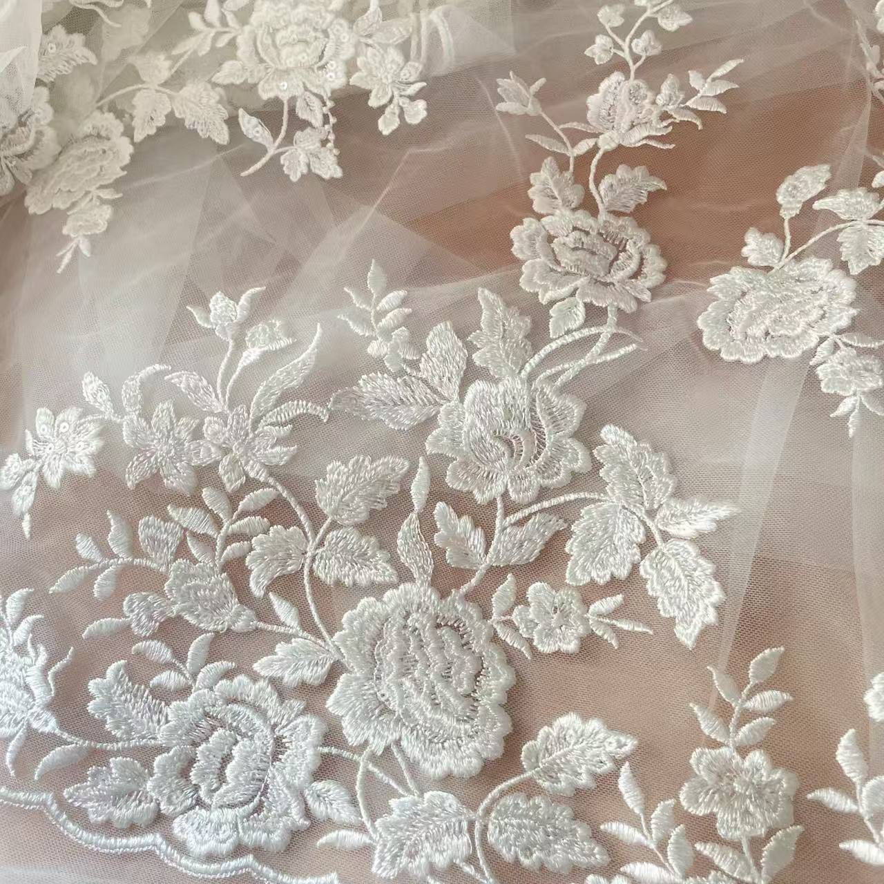 French Embroidered Lace Fabric - Dry Herb Vaping Accessories review and price