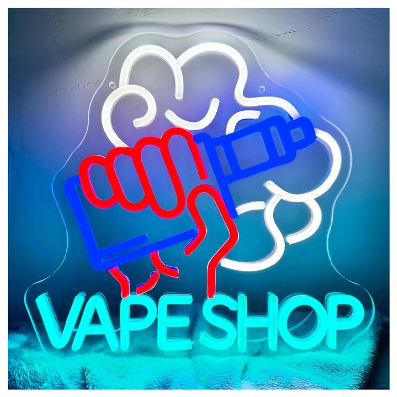 Vape Shop Neon Sign Hand Holdi - Vaping Store review and price